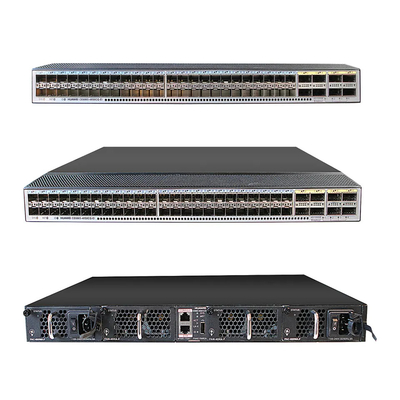 Nouveaux 48 Gigabit Ethernet commutateurs de réseau gauches de CE6865E 48S8CQ Huawei 25GE SFP28