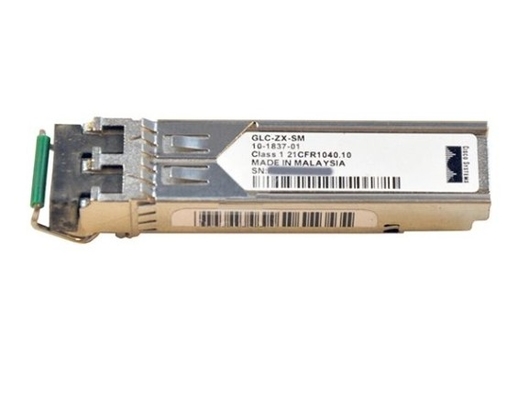 GLC-ZX-SM DOM Duplex LC Cisco SFP Module émetteur-récepteur Compatible 1000BASE-ZX SFP 1550nm 80km