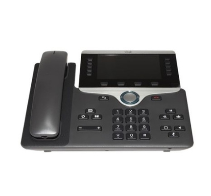 CP-8865-K9 Téléphone IP Cisco haute performance avec support vidéo H.261 et codecs vocaux G.711