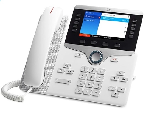 CP-8845-K9 Communication améliorée B2B Téléphone IP Cisco avec codecs vocaux ISAC et sécurité 802.1X