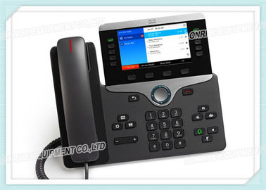 Capacité de conférence téléphonique du téléphone 8841 d'IP de Cisco CP-8841-K9= Cisco et appui de couleur