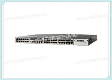 Base optique d'IP de données du commutateur WS-C3750X-48T-S de fibre de Cisco - contrôlée - empilable