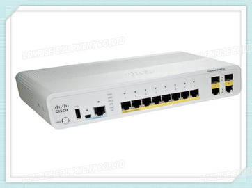Cisco commutent base de LAN de liaison montante de Fe PoE 2 x du commutateur 8 de réseau Ethernet de WS-C2960C-8PC-L la double