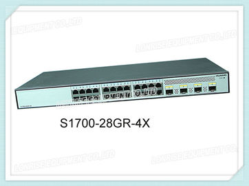 Commutateur 24 x 10/100/1000 de S1700-28GR-4X Huawei des ports 4 10 C.A. 110/220V de la yole SFP+