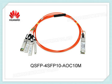 L'émetteur-récepteur optique QSFP+ 40G 850nm 10m AOC de QSFP-4SFP10-AOC10M Huawei se relient à quatre SFP+