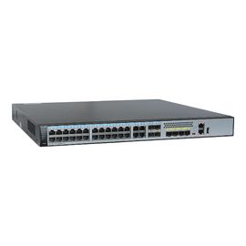 L'Ethernet de S5720-36C-PWR-EI-AC 28 10/100/1000 PoE+ met en communication 4 dont sont la yole 10 SFP à double fonction de 10/100/1000 ou de SFP 4