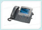 CP-7975G Cisco a unifié le téléphone d'IP de Cisco le téléphone/7975 7900 de couleur d'Ethernet de yole d'IP