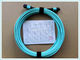Câble à fibres optiques des cordes de correction du prix usine MPO om4 om3 10m MPO