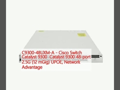 C9300-48UXM-A - Cisco Switch Catalyst 9300 Catalyst 9300 48 ports 2,5G (12 mGig) UPOE, avantage réseau