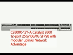 C9300X-12Y-A Catalyst 9300 12 ports 25G/10G/1G SFP28 avec liaisons ascendantes modulaires