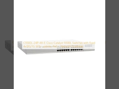 C9300L-24P-4X-E Commutateurs Cisco Catalyst 9300L avec liaisons montantes SFP+ 4x10G/1G fixes, PoE+, Network Essentials
