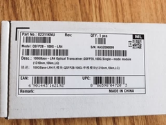 Module QSFP28-100G-LR4 LC Interface Transcepteur haute vitesse Huawei Module transcepteur optique Spa