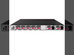 CE8855-32CQ4BQ-B 32×100 GE + 4×200 GE, 8 Tbps, VXLAN/M-LAG/AI-ECN, 2×1.2 kW de puissance de courant alternatif et 5 ventilateurs, à l'avant