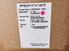 Pare-feu de sécurité réseau Fortinet FortiGate 500E FG-500E