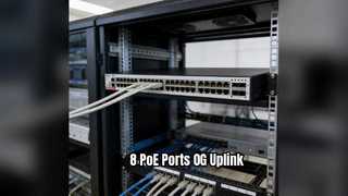 Commutateur PoE Ruijie RG-S0 8 ports