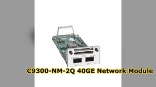 Module réseau C9300-NM-2Q 40GE, module d'extension haute vitesse QSFP+ à 2 ports pour Catalyst 9300 série S