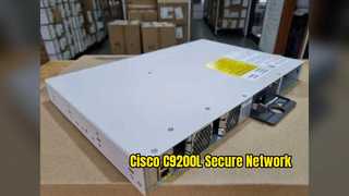 Commutateur Cisco C9200L : réseau d'entreprise sécurisé