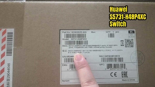 S5731-H48P4XC, commutateur Huawei S5731, 48xGE PoE+/4x10GE SFP+/pas de bloc d'alimentation