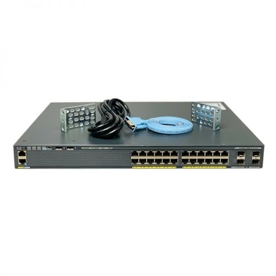 Commutateur Cisco2960-X 24 GigE PoE 370W 4 X 1G SFP de réseau Ethernet du catalyseur 2960-X