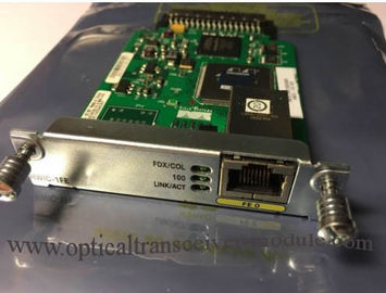 Les modules HWIC-1FE de routeur de Cisco jeûnent carte d'interface de WAN de la couche 3 d'Ethernet