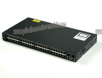 Commutateur d'Ethernet de Cisco WS-C2960+48PST-L SFP PLUS 2 KAJ de la base 370W POE de LAN 1000BASE-T