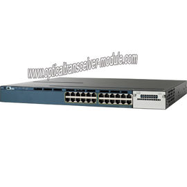 Cisco commutent la base optique de LAN de données de port du commutateur 24 de fibre de Ws-C3560x-24t-L entièrement contrôlée