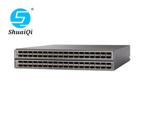 La connexion de Cisco N9K-C93240YC-FX2 la connexion 9K de 9000 séries a fixé avec 48p 1/10G/25G SFP et 12p 40G/100G