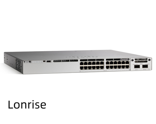 Commutateur de Cisco 9300 de réseau des données 24-Port de C9300-24 T-A Cisco Switch Catalyst 9300 seul