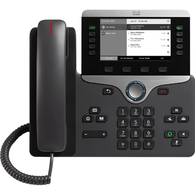 Téléphone d'IP 8861 avec le Speakerphone de connectivité de réseau Ethernet écran de 3,5 pouces