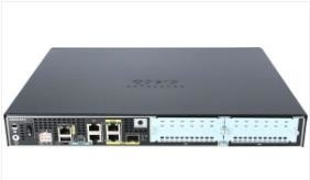ISR4321-AXV/K9 50Mbps-100Mbps Débit du système 2 ports WAN/LAN 1 port SFP CPU multicore 2 NIM Voix de sécurité
