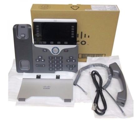 CP-8851-K9 Cisco 8800 Téléphone IP BYOD Écran large VGA Bluetooth Communication vocale de haute qualité
