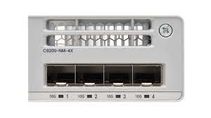 C9200 NM carte d'interface réseau Ethernet 4X Modules de commutation Cisco Catalyst 9000