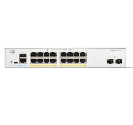 C1300-16P-2G Cisco C1300-16P-2G - Cisco Switches Catalyst 1300 16 ports GE, PoE, 2x1G SFP