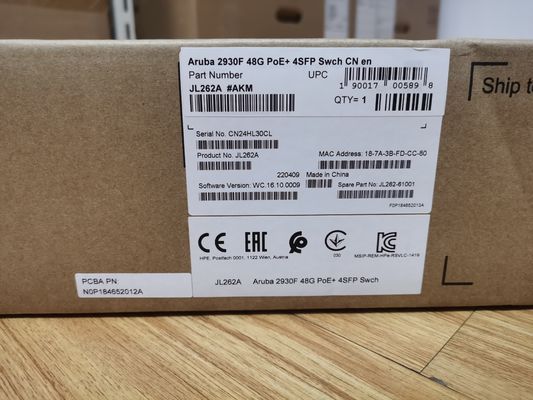 JL262A  	
Commutateur Aruba 2930F 48G PoE+ 4SFP