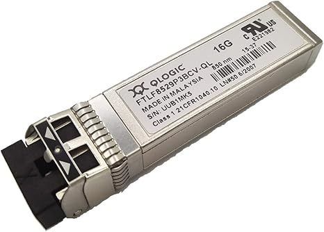 Transceiver optique Qlogic FTLF8529P3BCV-QL 16Gb SW SFP+ 850nm