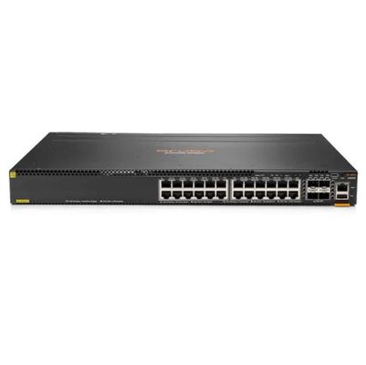 JL662A, commutateur Aruba 6300M, 24x1GbE PoE/4xSFP56/couche 3