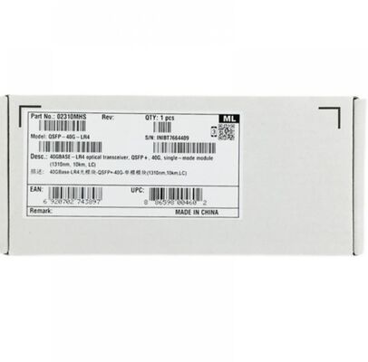 Pour les appareils de type SFP-40, voir point 4.
Module QSFP Cisco 40GBASE-SR4 pour les réseaux multimédias