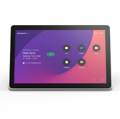 CS-TS-T10-L-K9 Navigateur de salle sur support de table alimenté par PoE de 10,1 pouces pour Cisco Webex CollaborationCS-TS-T10-L-K9