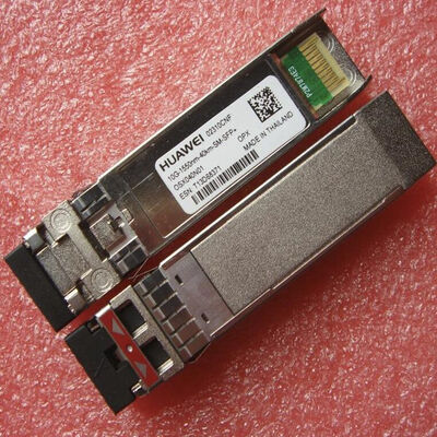 Huawei OSX040N01 SFP+ Module Transcepteur optique Ethernet 10G avec une portée de 40 km, une longueur d'onde de 1550 nm et un connecteur LC