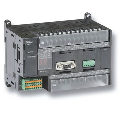 Unité de processeur PLC Omron CP1H-XA40DT1-D avec 40 entrées/sorties analogiques et 24 V de courant continu pour l'automatisation industrielle