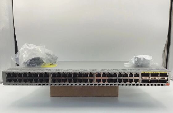 Switch Cisco Nexus 9300 N9K-C9372TX-E avec 48 ports 10G Base-T, 6 ports QSFP+ 40G et débit de 1,44 Tbit/s