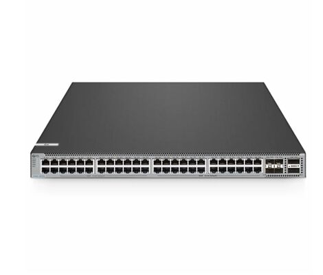 Commutateur PoE+ Gigabit Huawei S5735-S48P4X à 48 ports, 4×10G SFP+ Uplink, capacité de commutation de 672 Gbps, montage en rack 1U