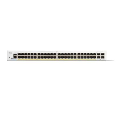 Commutateur PoE géré de couche 3 C1300-48FP-4G, 48 ports PoE+ 10/100/1000, 4 ports SFP 1G en liaison montante, budget PoE de 740W