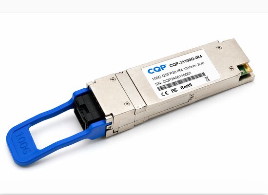 CQP-31100G-IR4 100G QSFP28 IR4 Transceiver Optique | Module LC SMF | Transceiver Optique pour Réseaux Mi-Portée