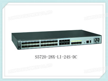 Yole SFP 4 du commutateur 24 de Huawei d'Ethernet de S5720-28X-LI-24S-DC 10 C.C 48V de la yole SFP+ d'accès principal