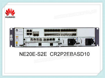 Interface fixe 2*DC du routeur CR2P2EBASD10 NE20E-S2E 2*10GE-SFP+ 24GE-SFP de série de Huawei NE20E