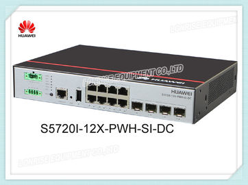 Commutateur ports de S5720I-12X-PWH-SI-DC 8 x 1000 de Huawei 4 ports de X 10GE SFP+ 1 alimentation CC