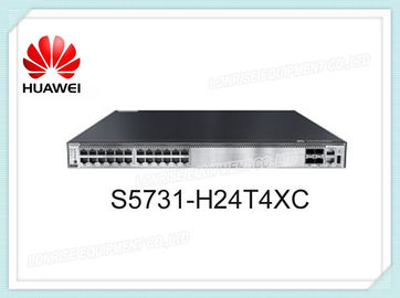 Opacifiez la fente des ports 1*Expansion des ports 4*10GE SFP+ du commutateur 24*10/100/1000 du moteur S5731-H24T4XC Huawei sans puissance