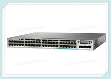 L'Ethernet UPOE de la couche de commutateur du catalyseur WS-C3850-48U-E de Cisco 3 - 48 * 10/100/1000 met en communication empilable contrôlé de service IP