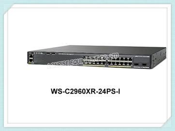 Cisco commutent le commutateur de réseau de port de liaison montante du commutateur 4 X 1G SFP de Poe de port de WS-C2960XR-24PS-I 24